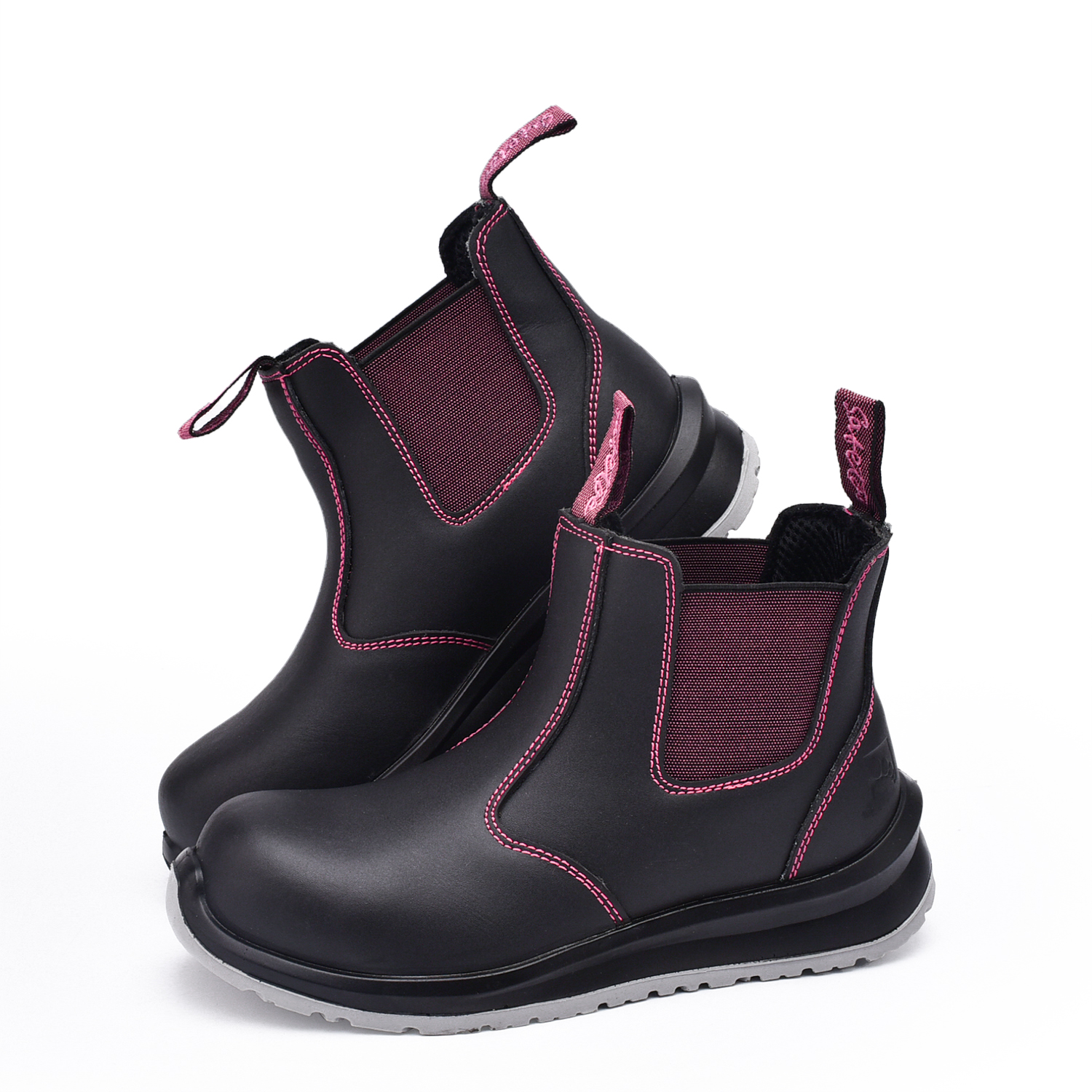 Los mejores zapatos de trabajo antideslizantes con punta de material compuesto en las botas de trabajo para mujer