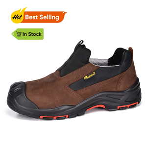Zapatos de trabajo de seguridad superiores sin metal, resistentes al aceite y antideslizantes L-7525