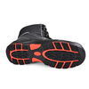 Botas de seguridad de invierno con punta de acero con tibia de cordero de cordero forrado H-9439