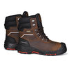 Botas de trabajo Rigger de seguridad industrial para cámara fría con resistencia al agua S7 H-9552 Marrón
