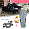 HOMEN Los zapatos y zapatillas de seguridad para el trabajo de acero no slip para señora L-7508W