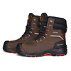 Botas de trabajo Rigger de seguridad industrial para cámara fría con resistencia al agua S7 H-9552 Marrón