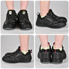 HOMEN Los zapatos y zapatillas de seguridad para el trabajo de acero no slip para señora L-7508W