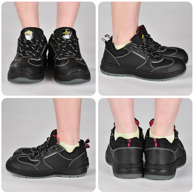 HOMEN Los zapatos y zapatillas de seguridad para el trabajo de acero no slip para señora L-7508W