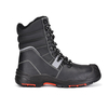 Botas de seguridad de invierno con punta de acero con tibia de cordero de cordero forrado H-9439