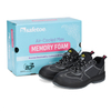 HOMEN Los zapatos y zapatillas de seguridad para el trabajo de acero no slip para señora L-7508W