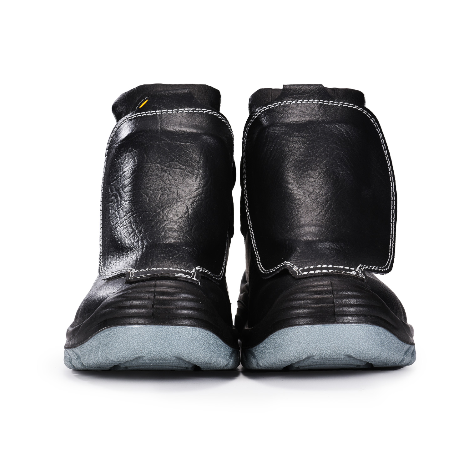 Soldadura de seguridad de corte alto Heavy Leather para botas de soldador con Funda M-8027 Met Guard