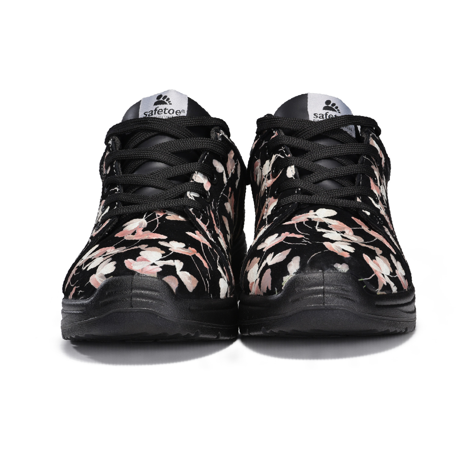 Zapatos de trabajo con punta de acero impermeables Garden Design para mujer L-7526 Rosa