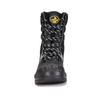 Botas de seguridad de invierno con punta de acero con tibia de cordero de cordero forrado H-9439