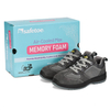 Zapatos de trabajo de seguridad antideslizantes con punta de acero para mujer L-7508W Gamuza