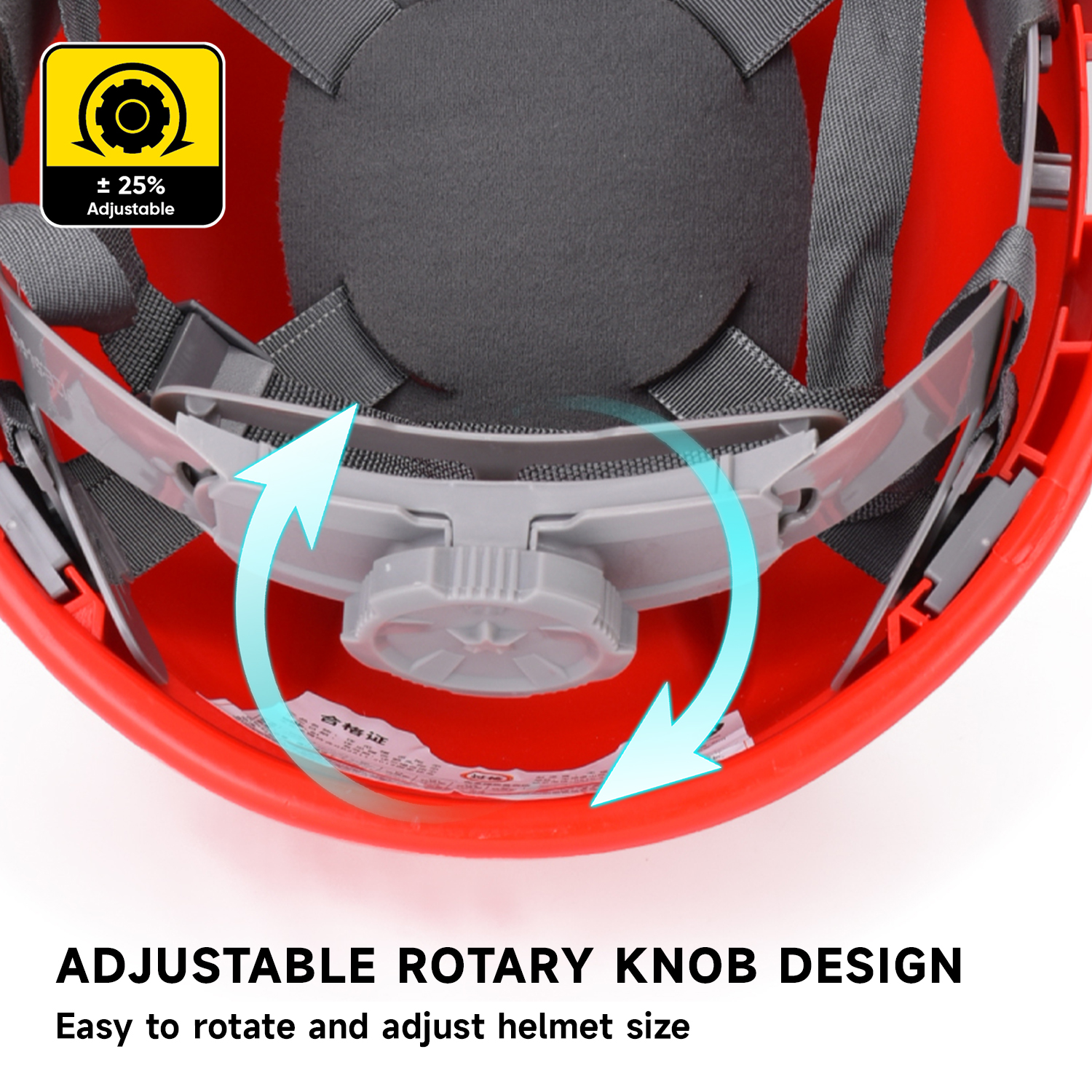 Casco de seguridad ABS CE aprobados Helmets de seguridad W-002