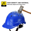 Casco de seguridad industrial W-018 Azul