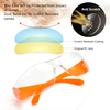 Protección ocular Gafas de seguridad SG001 Naranja