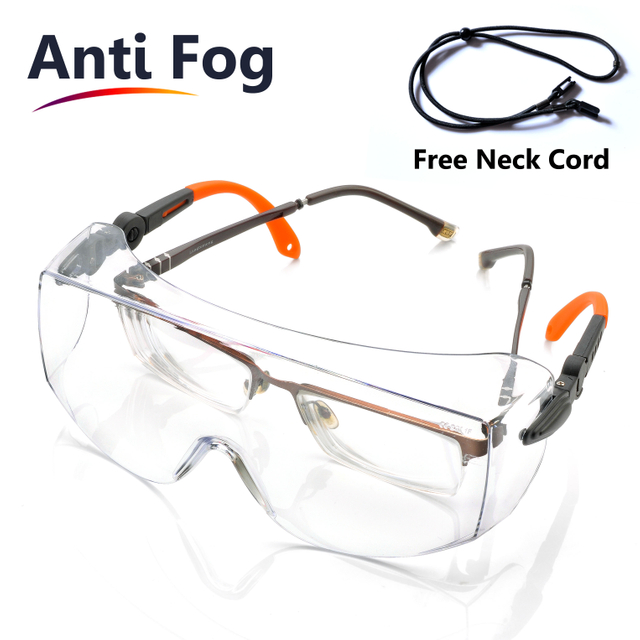 Listo stock sobre gafas gafas de seguridad SG009