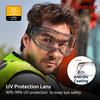 Gafas de seguridad claras de alta calidad SG007 