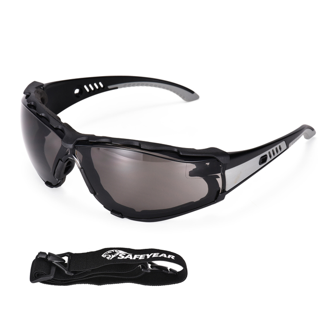 Gafas industriales Gafas de seguridad protectores para mujeres SG037 Negro