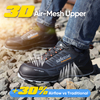 Zapatillas de trabajo transpirable Zapatillas de seguridad Warehouse L-7571