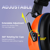 ABS Protección auditiva Muffs Protectores Protecting Muffs Ready Stock FM-1B Naranja