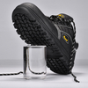 Industria de refinería de petróleo zapatos de seguridad de cuero de vaca L-7163RB