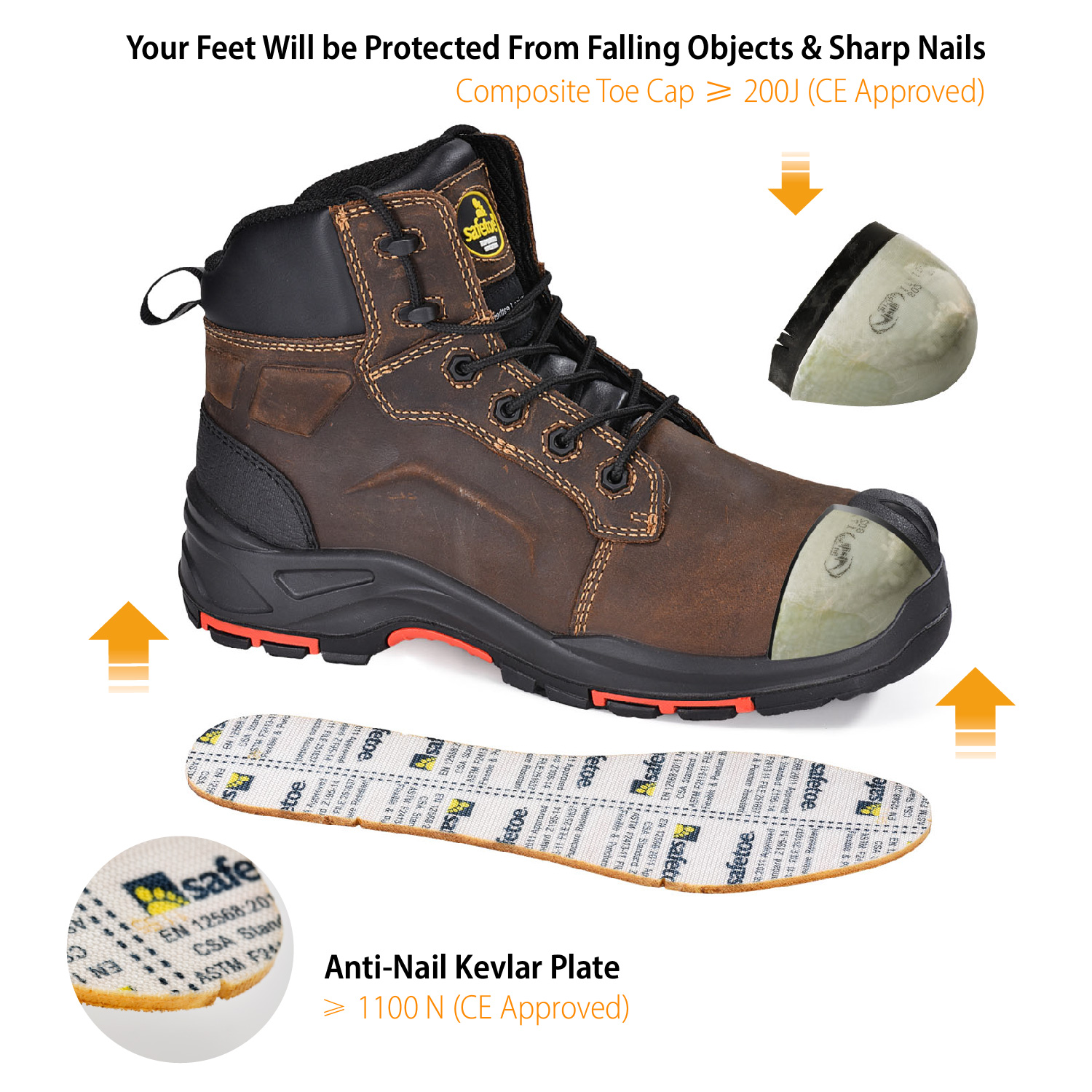8-M-8552 composite toe boots 8-M-8552 composite toe boots