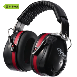 Listo Stock ABS Protective Ear Muffs EM-5002 Rojo