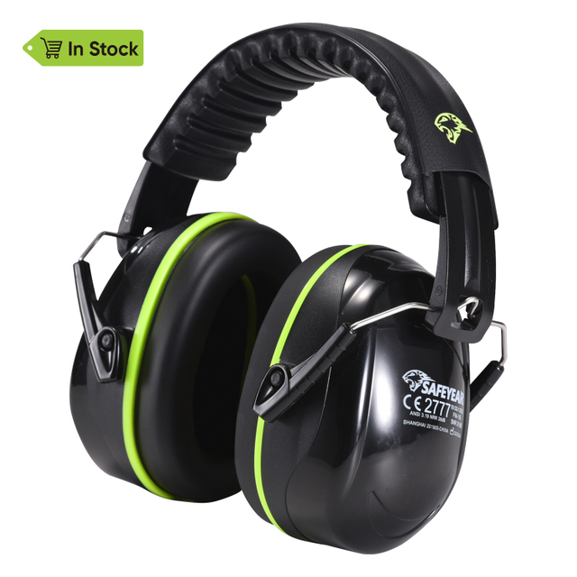 ABS Protección auditiva Muffs de orejas Protective Muffs Ready Stock FM-1B Verde