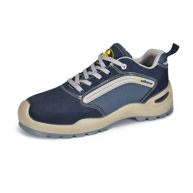 Ligero de acero Toe Warehouse & Logistics Safety Shoes L-7296 Azul