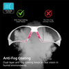 Gafas de seguridad protectores de stock listos para mujeres sg003 rosa