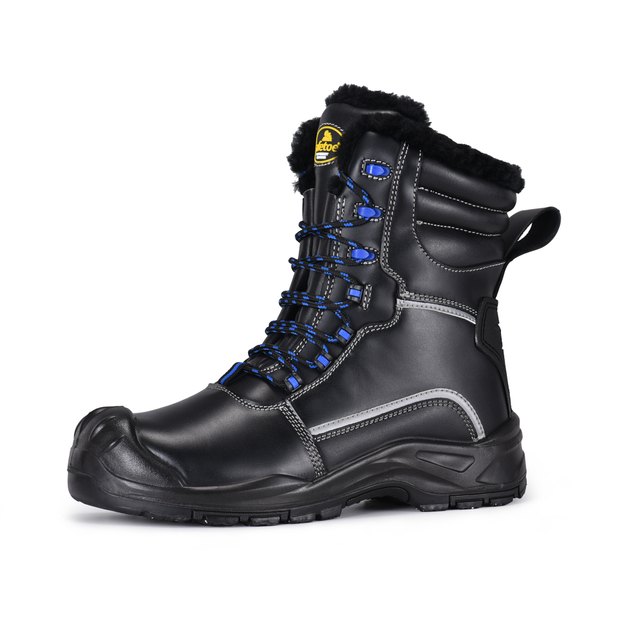 Botas de trabajo de invierno de pelaje cálido listos H-9550
