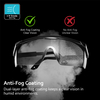  Gafas de seguridad de PC oscuro KS102 Negro