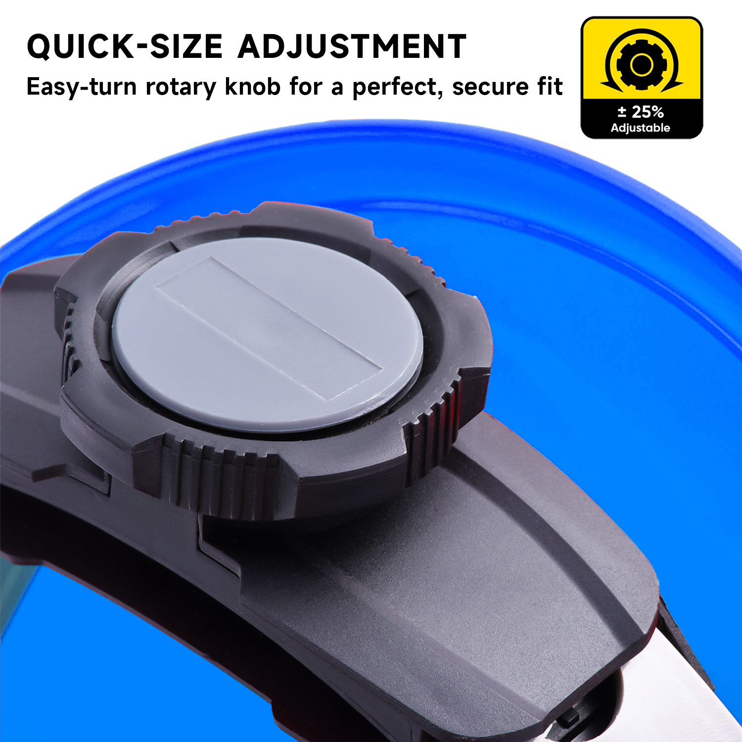 Helmets de seguridad industrial azul W-003