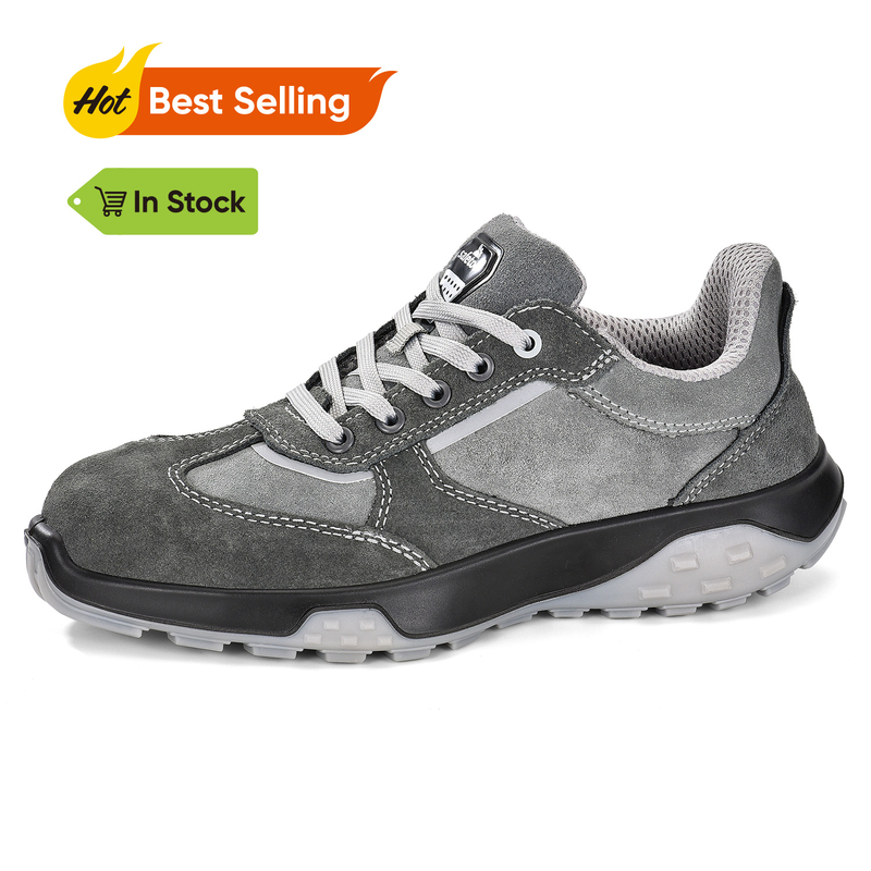 Zapatos de seguridad ligeros con punta de material compuesto listos para usar para hombres y mujeres