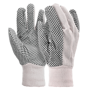 Guantes de trabajo protectores con puntos de PVC FL-5519A