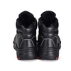 Zapatos de seguridad PU/goma impermeables con punta de acero M-8575