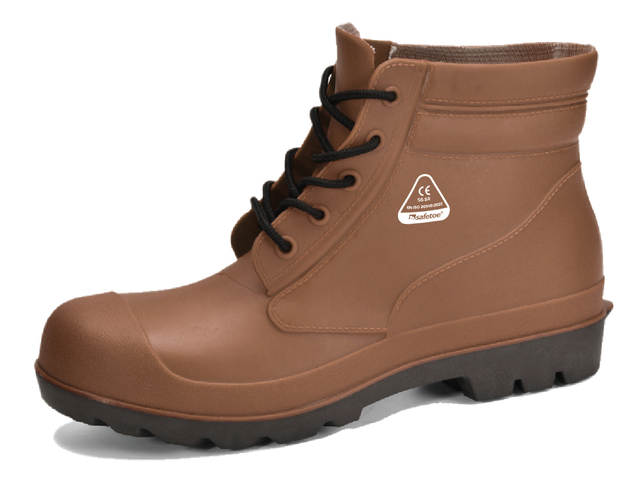 Botas de lluvia baja para hombres W-6050 marrón