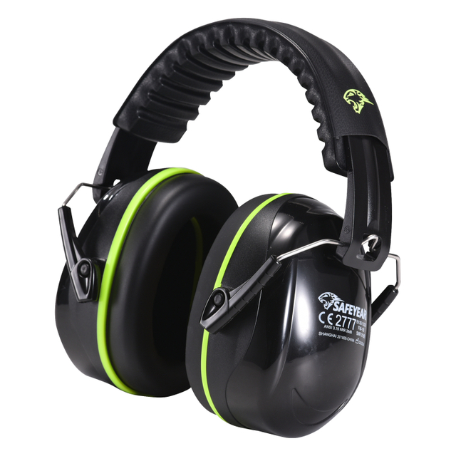 ABS Protección auditiva Muffs de orejas Protective Muffs Ready Stock FM-1B Verde