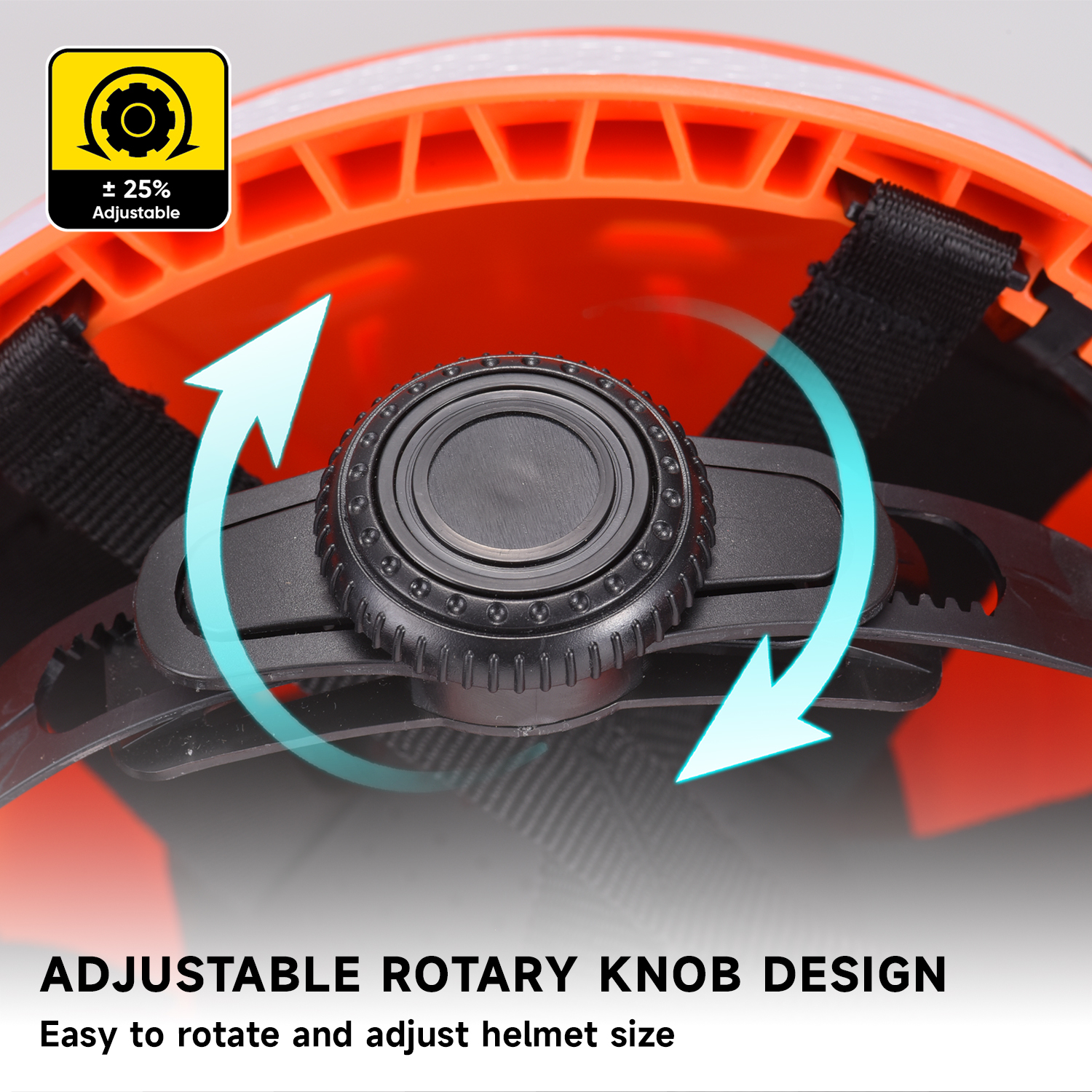 Construcción del casco Hat Hard ABS Helmets de seguridad M-5018