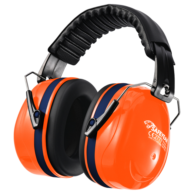 Listo Stock ABS Protective Ear Muffs EM-5002 Orange