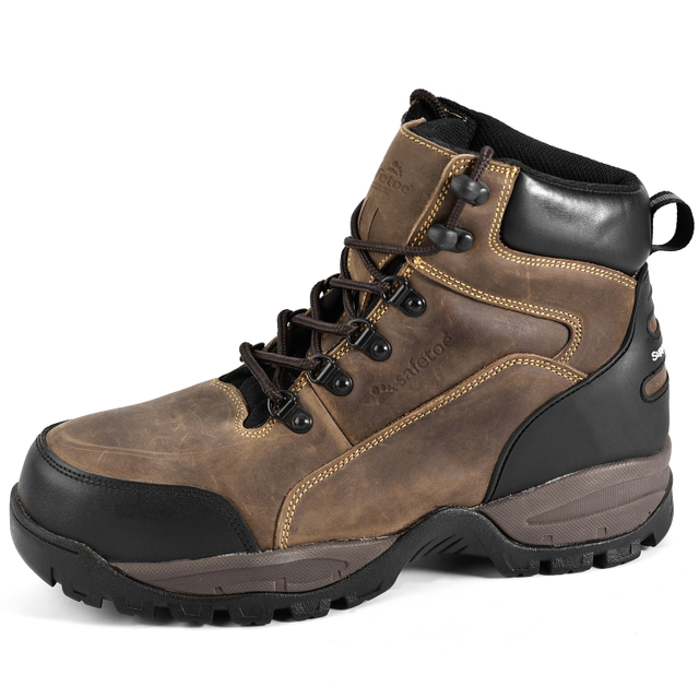 Zapatos de seguridad eléctrica para zapatos de seguridad de trabajo aislantes para poste eléctrico