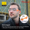 Gafas de seguridad de protección para los ojos SG001 Naranja