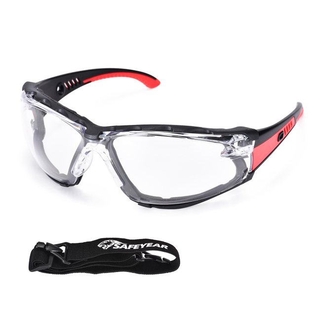  Gafas de seguridad de protección para mujeres SG037 RED