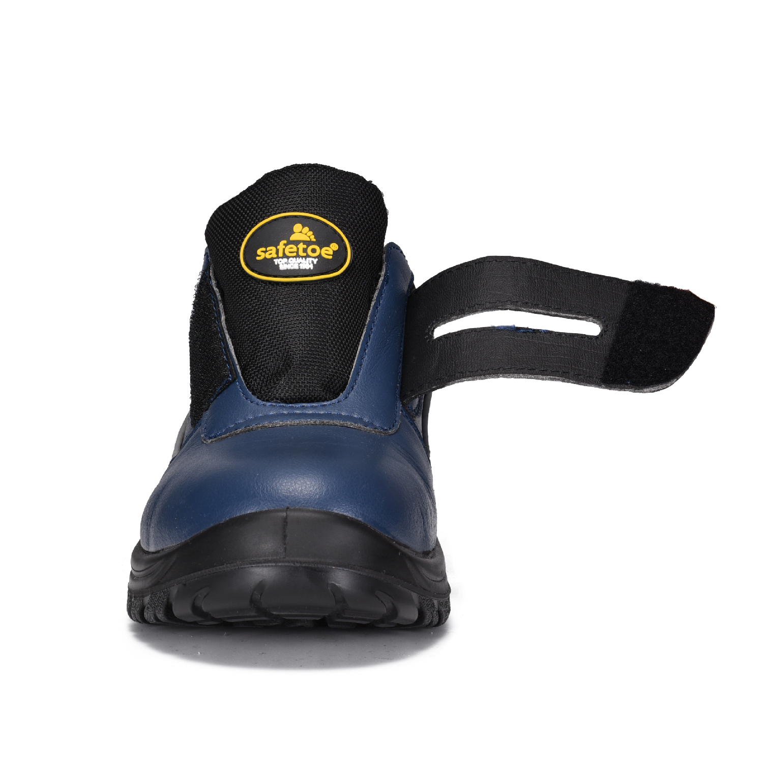 Color azul S2 ESD Ligero Ligero Micro Fibra Cuero Zapatos de seguridad L-7531