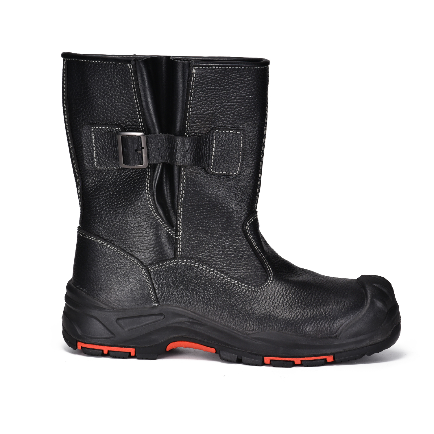 Botas de trabajo altas de invierno para clima frío con punta compuesta y forro de piel H-9425 Short