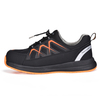Calzado de Seguridad Slip On para Almacén y Logística L-7539 Naranja