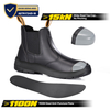 Sitio Botas de seguridad protectores negros