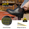 Zapatos de trabajo sin resbalón para mujer El mejor toe de acero en las botas de trabajo de las mujeres M-8025W