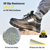 Botas de trabajo protectores de punta de acero inoxidable Vortigard ™ M-8027