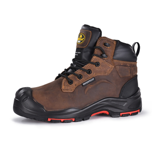 Botas de seguridad de trabajo Superior Oil y Slip Resistente a M-8552