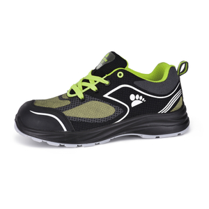 Diseño de deportes entrenadores de seguridad L-7501 verde 