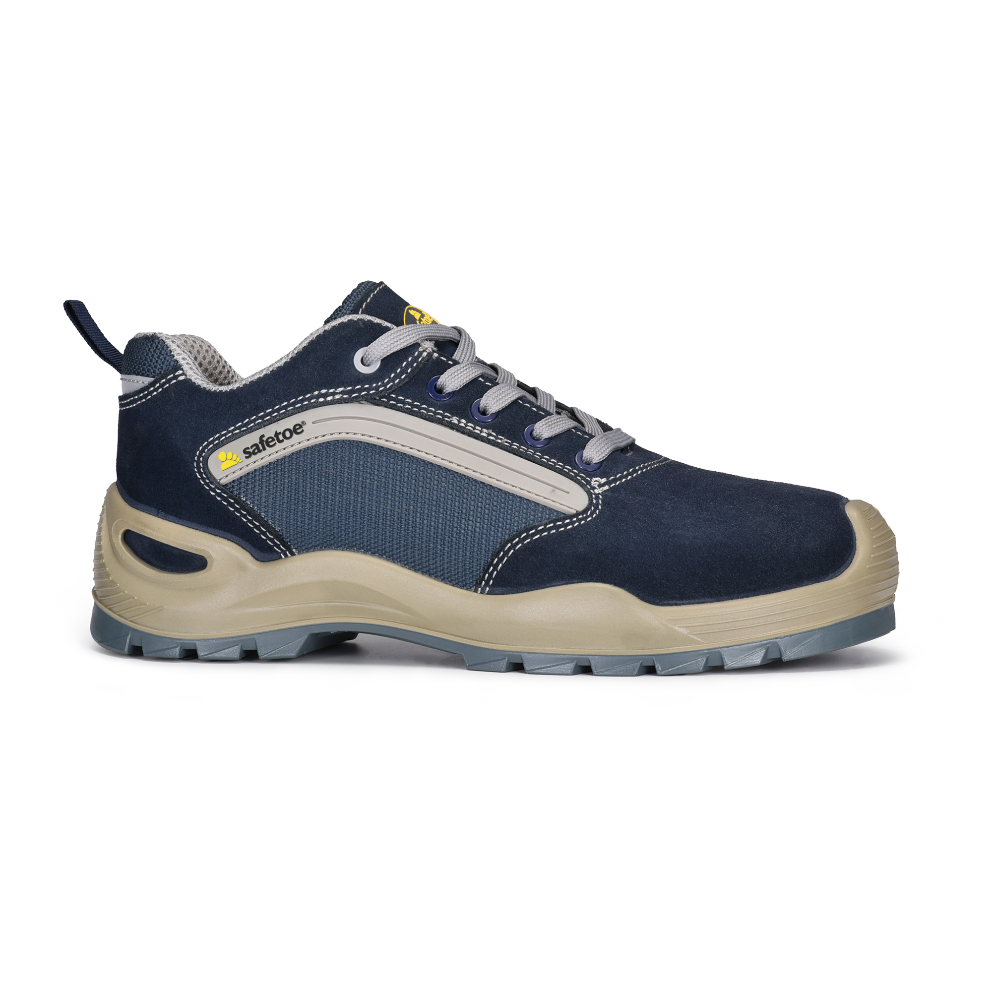 Ligero de acero Toe Warehouse & Logistics Safety Shoes L-7296 Azul